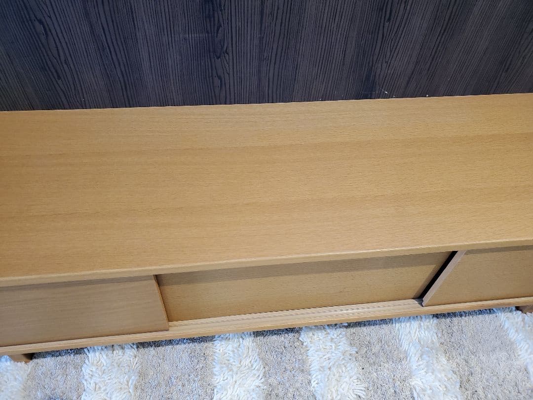 無印良品 オーク材　TVボード　テレビ台　ローボード