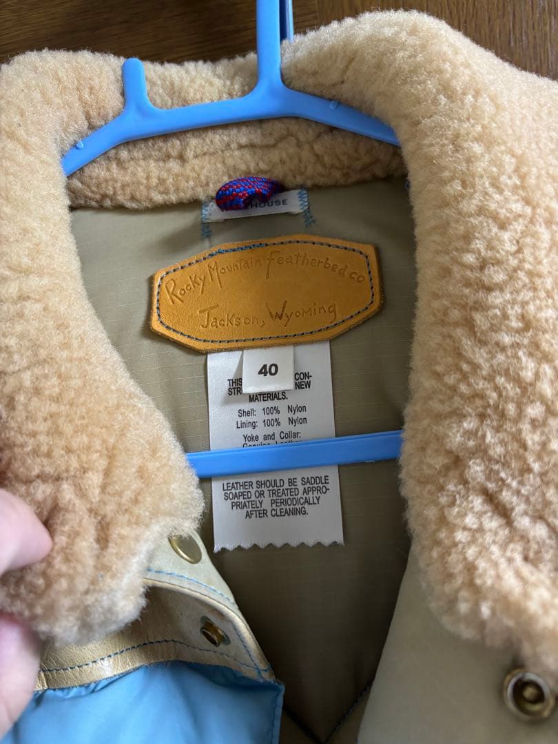 Rocky Mountain Featherbed ダウンベスト 40