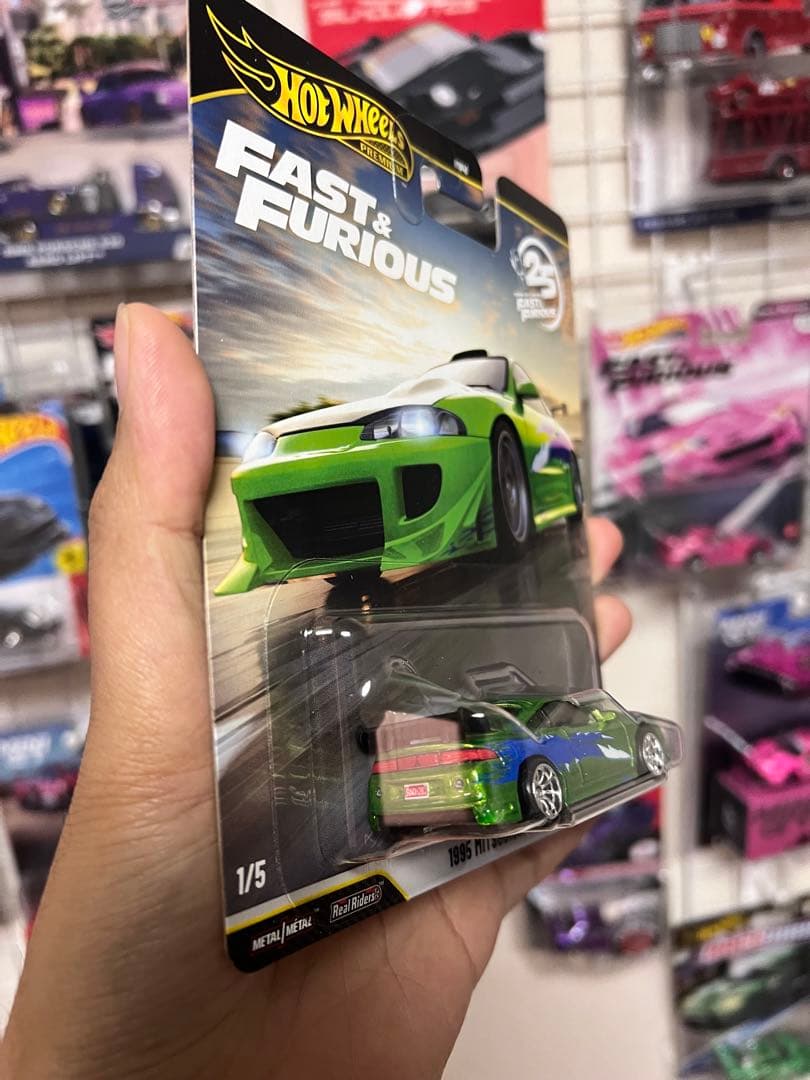 ホットウィール ワイルドスピード　1995 三菱 エクリプス チェイス②