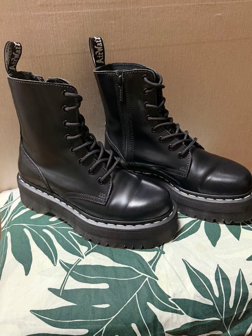 Dr. Martens 厚底 ジッパー付きUK5 24cm