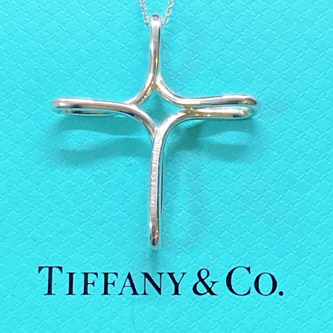 ティファニー オープンクロス ネックレス 925 シルバー インフィニティクロス