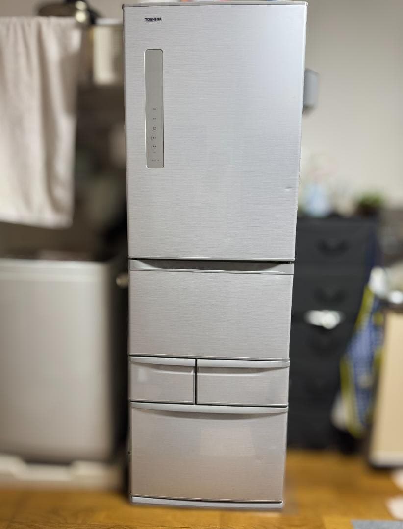 HOT-PEBBLES 東芝 冷蔵庫GR-F43G 2013年製・426L