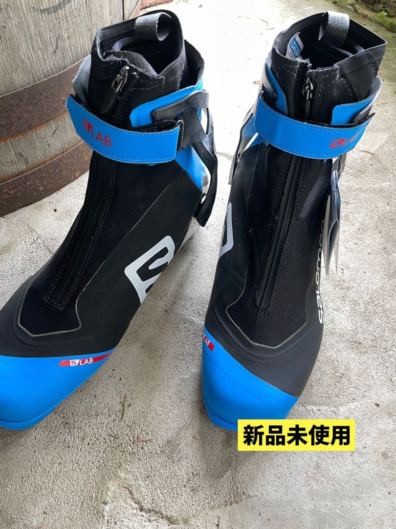 Salomon S/LAB スキー用ブーツ 黒/青 新品未使用