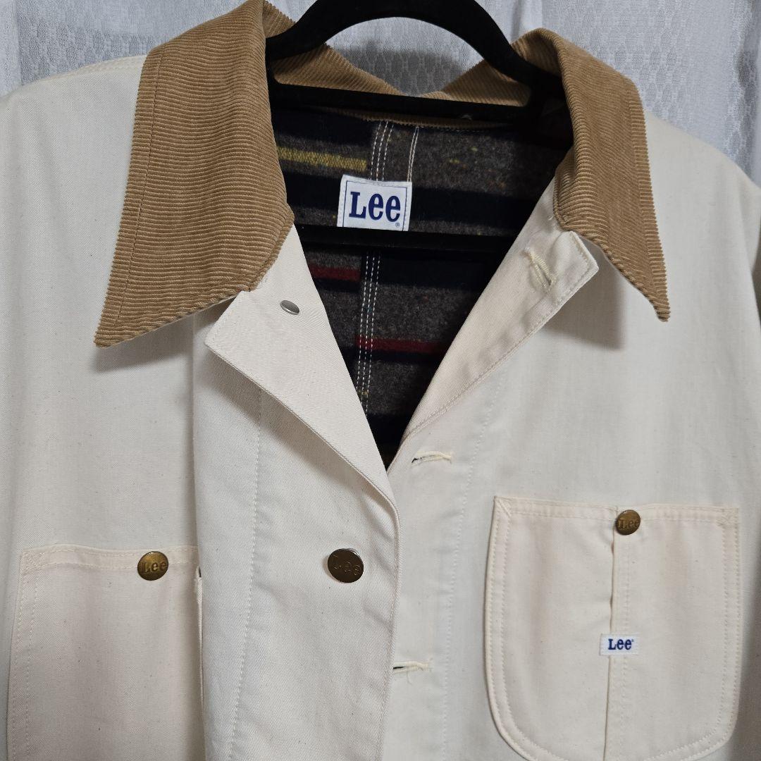 Lee リー カバーオール アイボリー SUPER SIZED