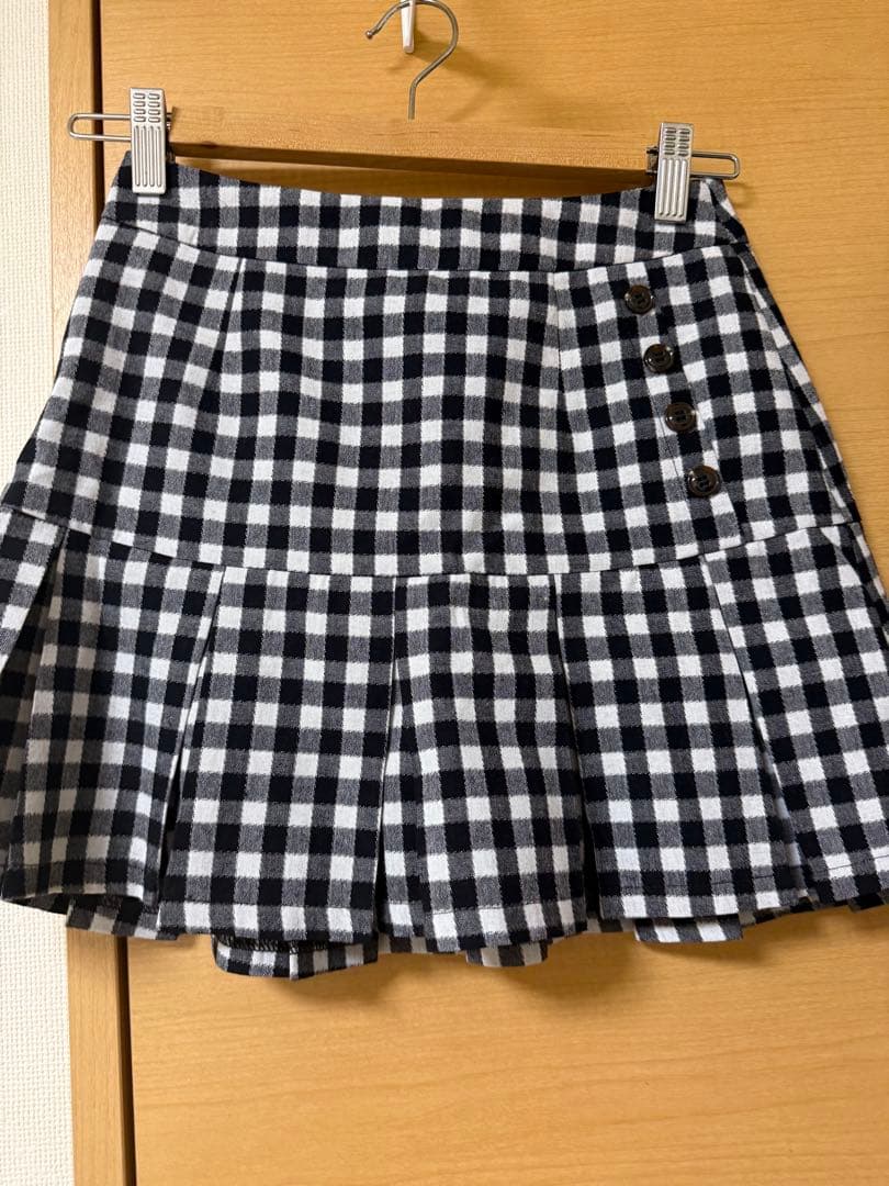 スカート AM1300 ANDMARY Mia check skirt