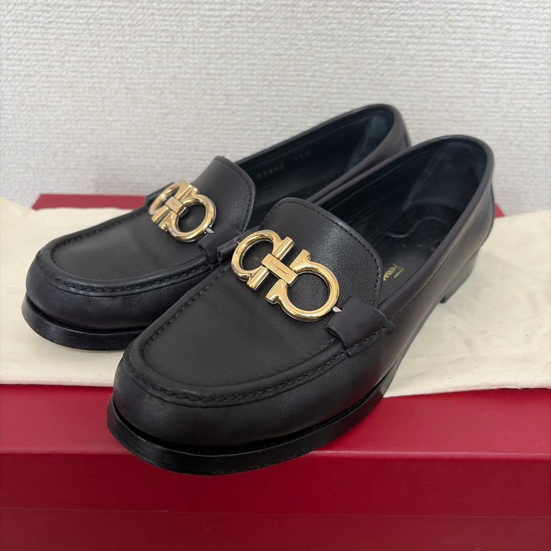 フェラガモ ローファー ガンチーニ　ROLO 51/2D フラット　シューズ