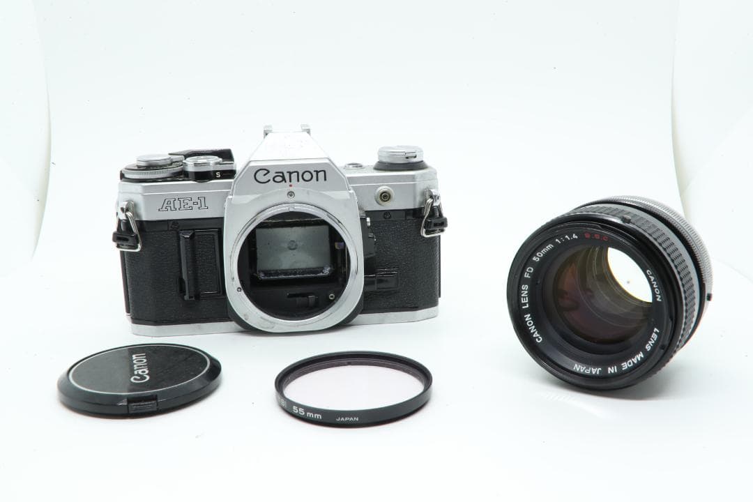 【S2259】 Canon AE-1/FD 50 1.4 S.S.C キャノン