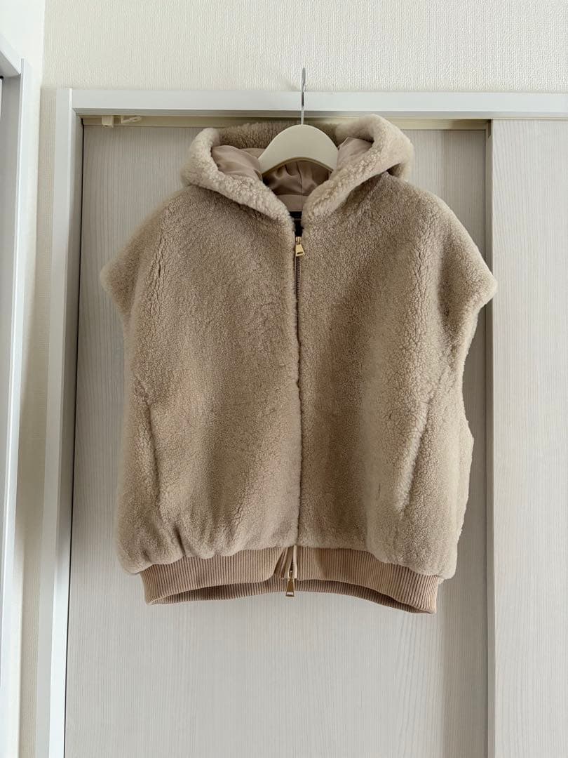 別注VENTCOUVERTヴァンクヴェールMOUTON VEST