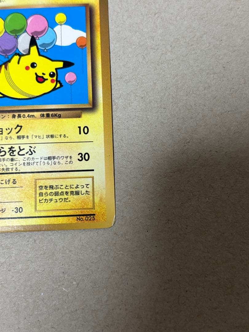 そらをとぶピカチュウ