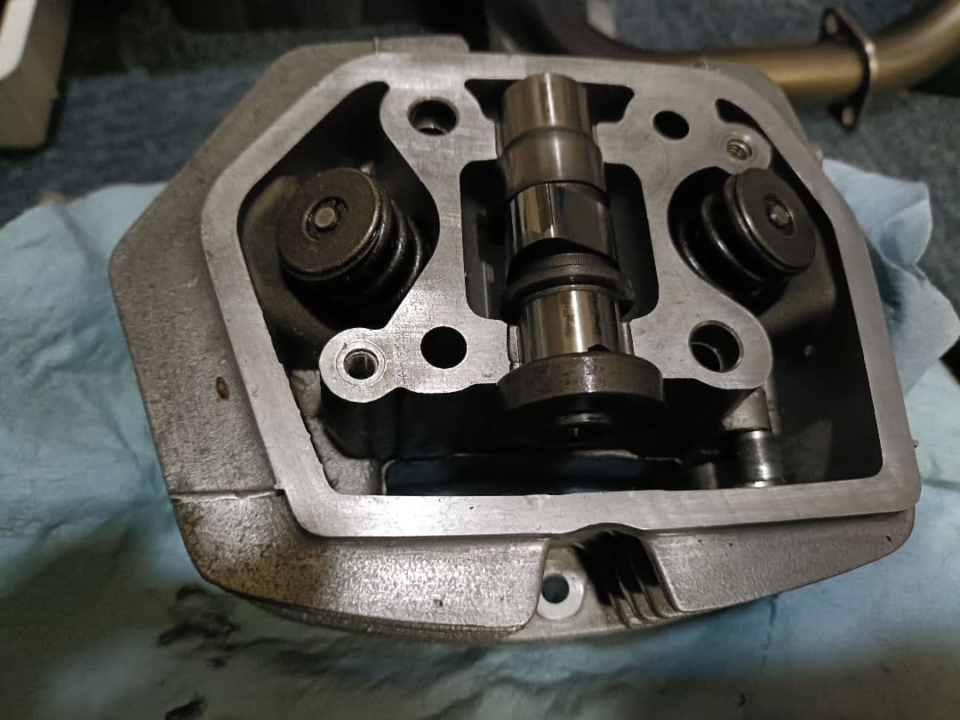 エイプ50 ノーマルヘッド・カム・シリンダ・ピストン・インマニ