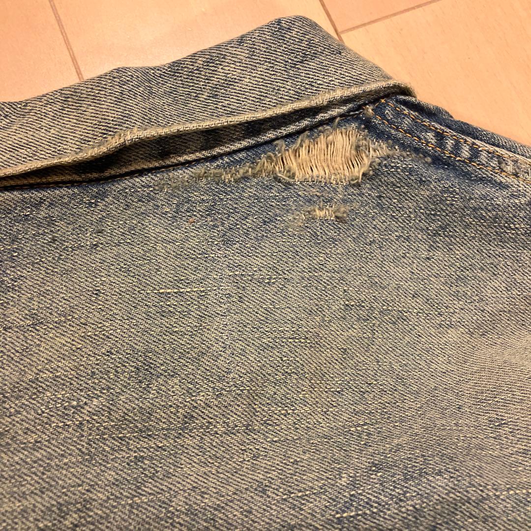 セントマイケル　デニムジャケット XLサイズ　試着のみ