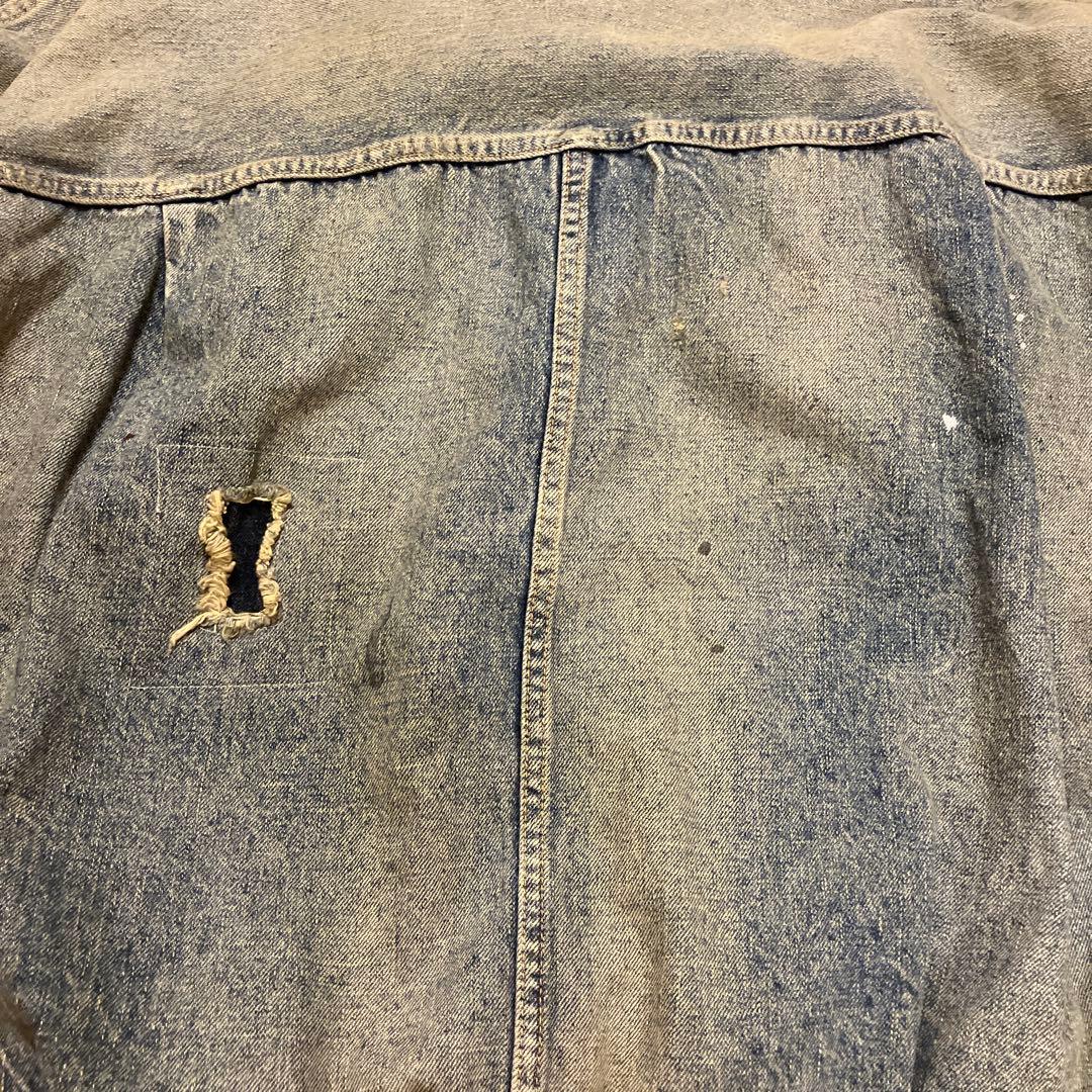 セントマイケル　デニムジャケット XLサイズ　試着のみ