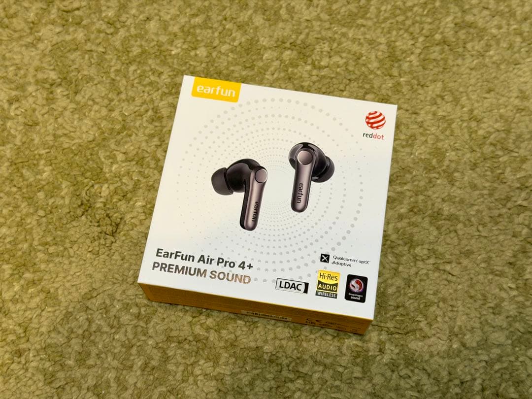 【美品】EarFun ワイヤレスイヤホン「EarFun Air Pro 4+」