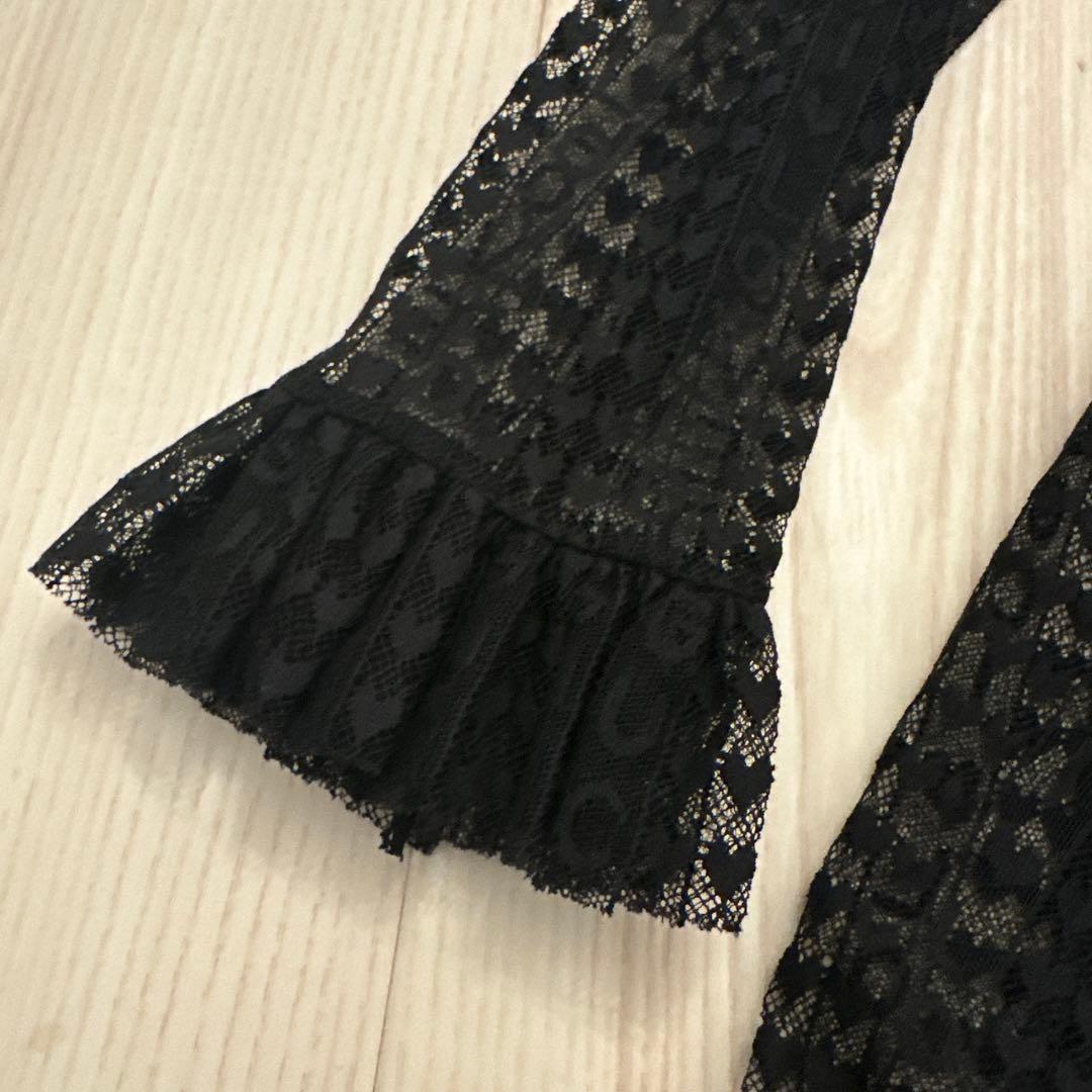 rio ブラックレースドレス GUCCIベルト付き