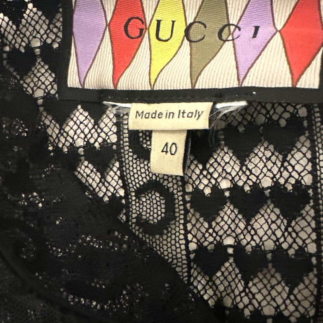 rio ブラックレースドレス GUCCIベルト付き