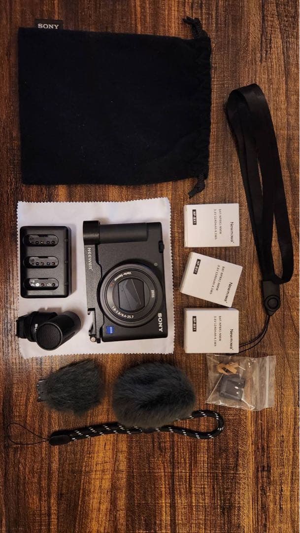 SONY ZV-1 ビデオカメラとアクセサリー
