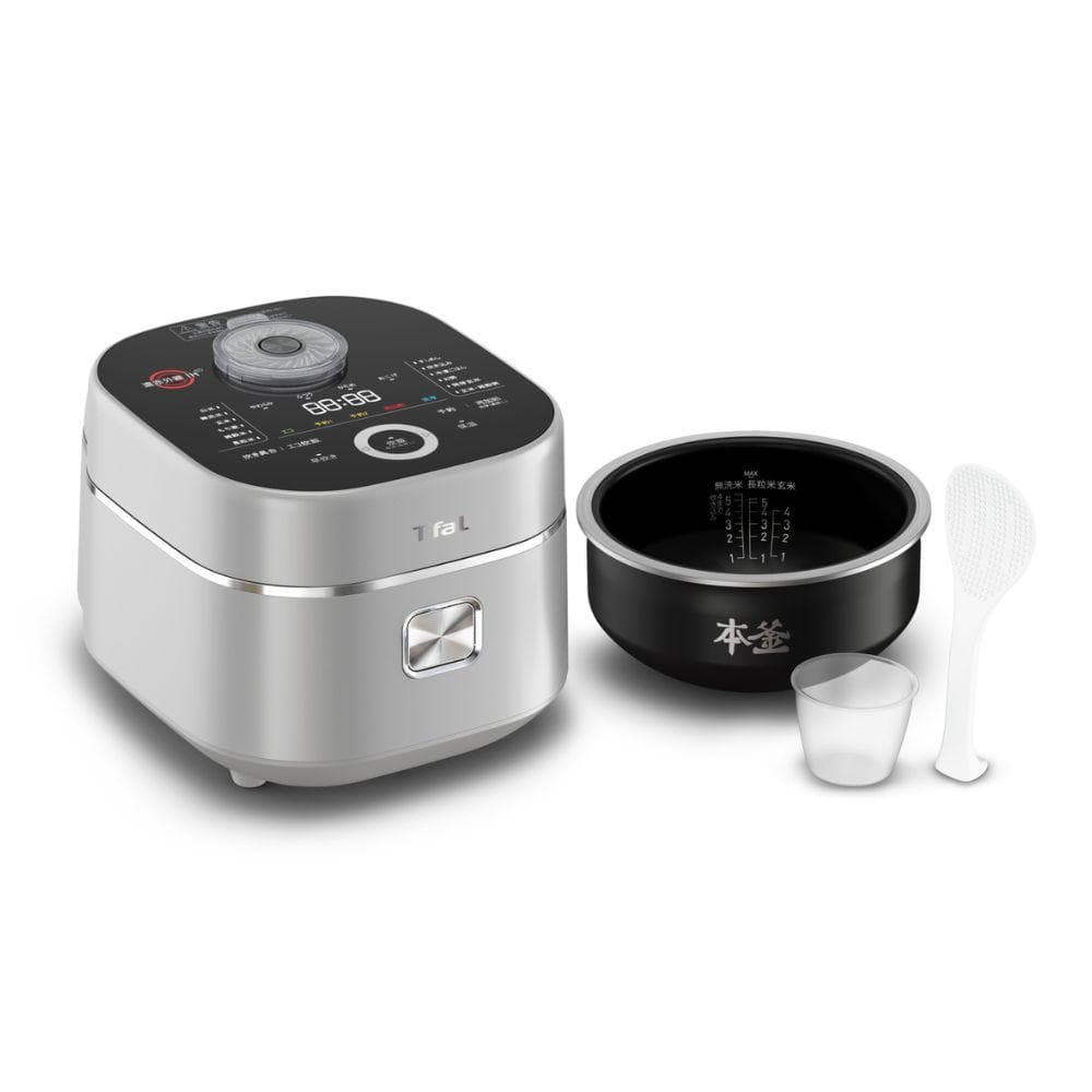 寿*君様 【新品】T-fal ザ・ライス 遠赤外線3DIH炊飯器 5.5合 シル