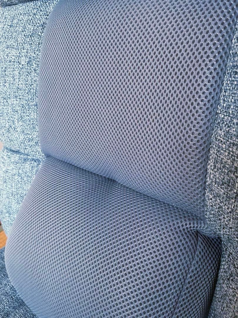 【まめささママ】送料込　腰の神様がくれた座椅子【第１弾プレミアム】グレー