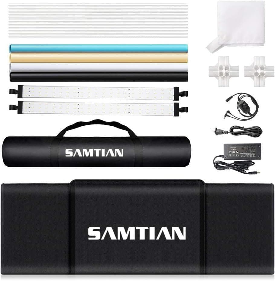 SAMTIAN 大型 撮影ボックス90x90x90cm 4色背景シート折り畳み式