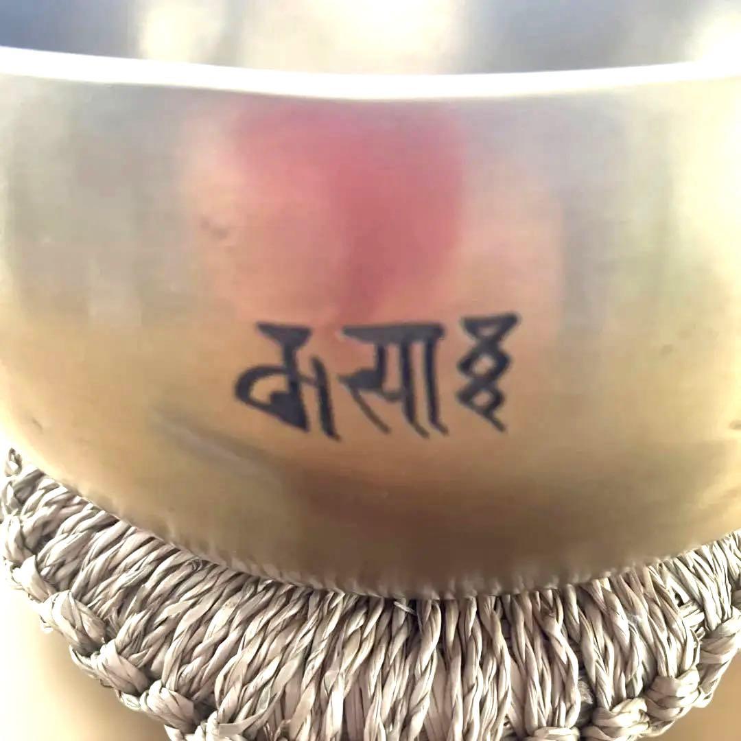 ロータス＆フラワーオブライフ　シンギングボウル　シャキア氏工房