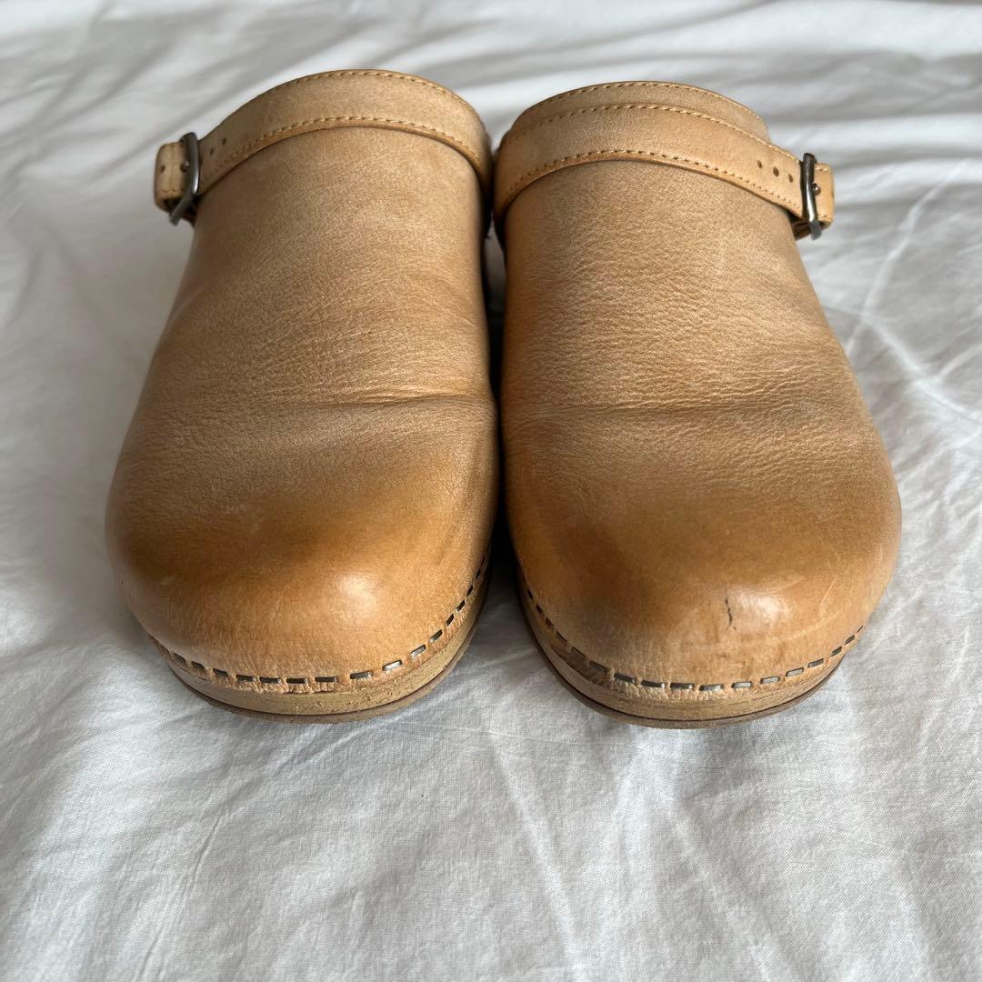 希少カラー✳︎ダンスコ　サボ　ストラップ　37 23.5〜24 ハニー 2way