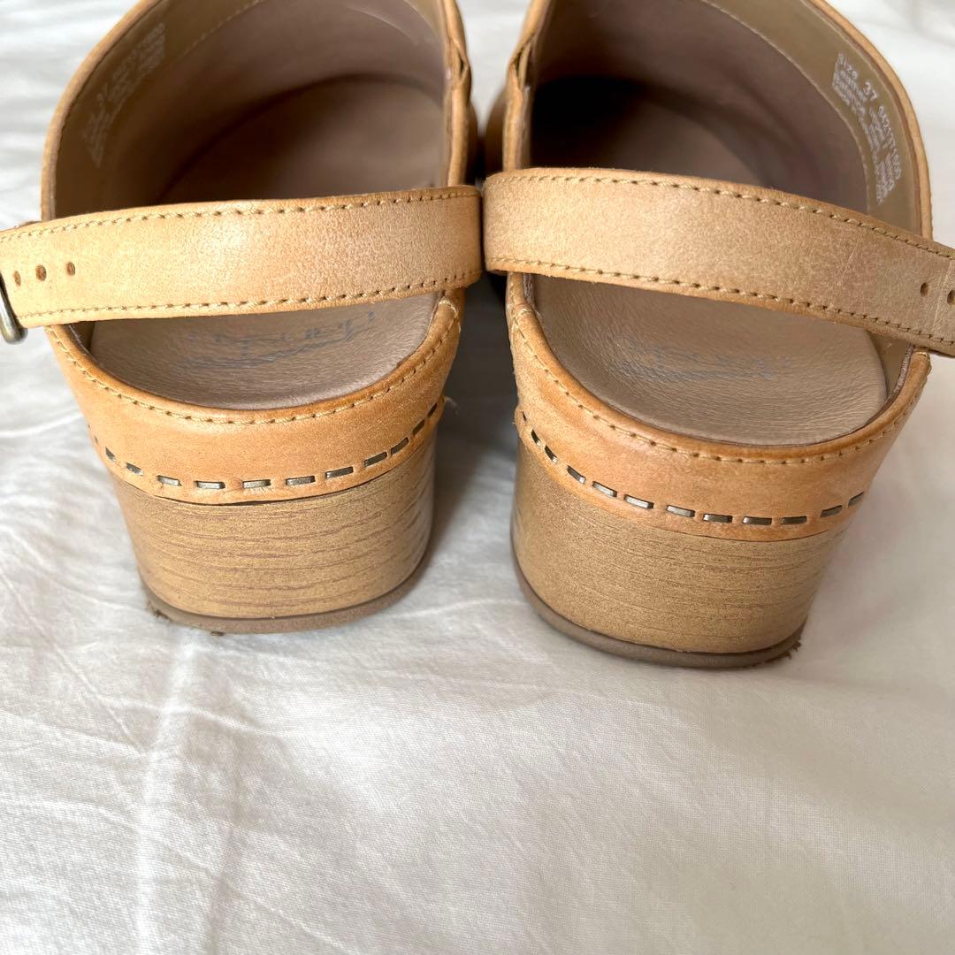 希少カラー✳︎ダンスコ　サボ　ストラップ　37 23.5〜24 ハニー 2way