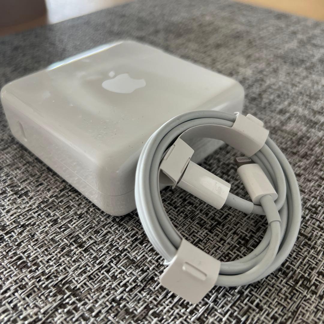 (Apple 純正) 96W USB-C電源アダプタ+2m ライトニングケーブル