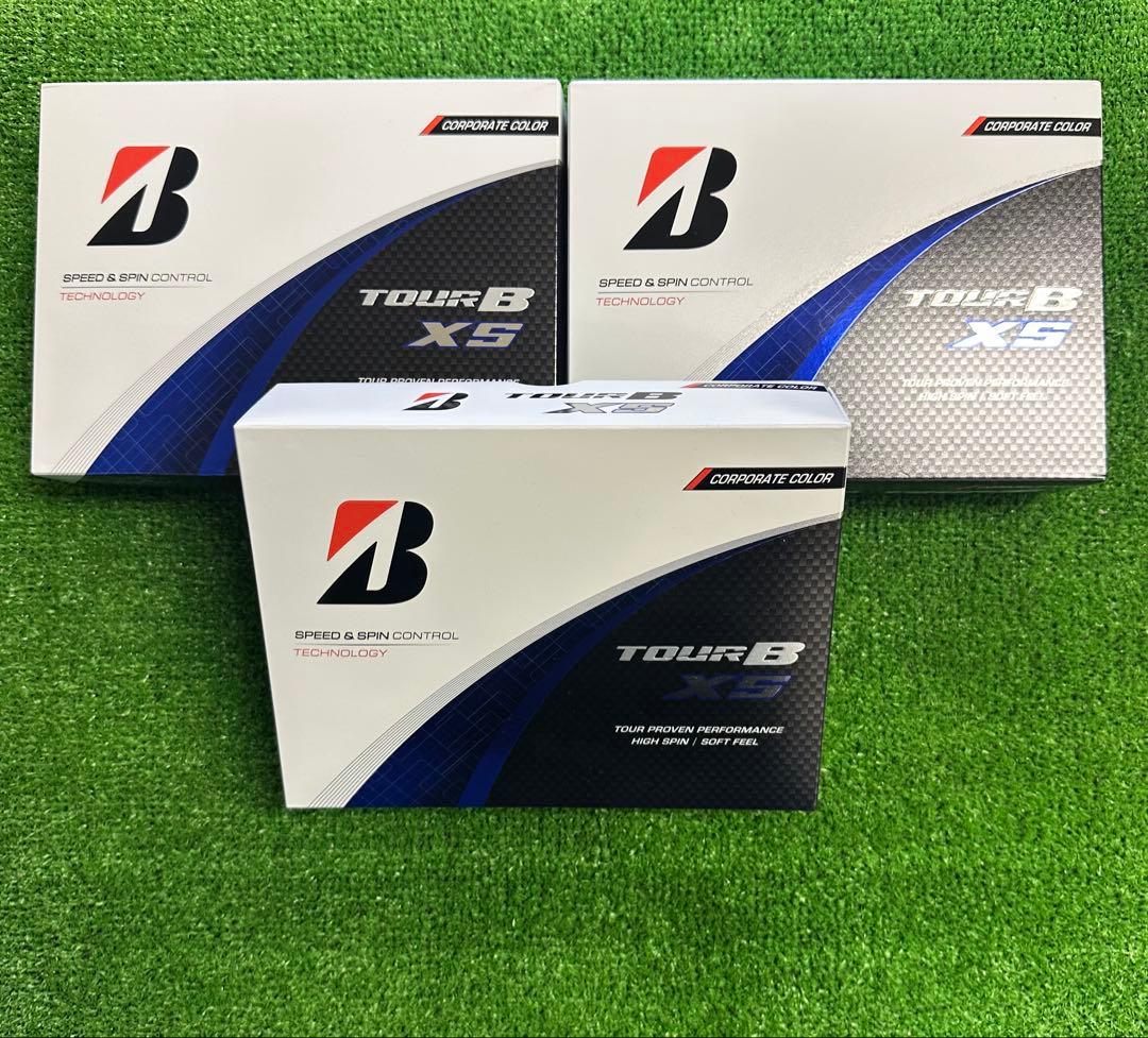 ブリヂストン 2024 TOUR B XS ゴルフボール 3ダース