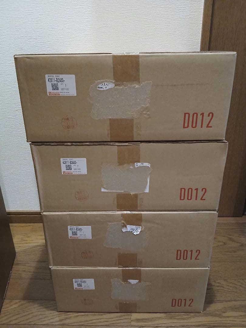 新品未使用未開封 ダイハツ ムーヴ キャンバス　純正ホイール4本