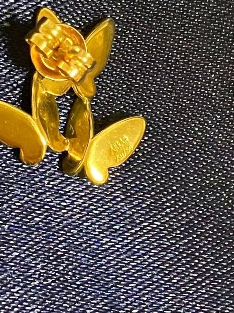 AHKAH アーカー パピヨンブリリアンピアス 片耳用