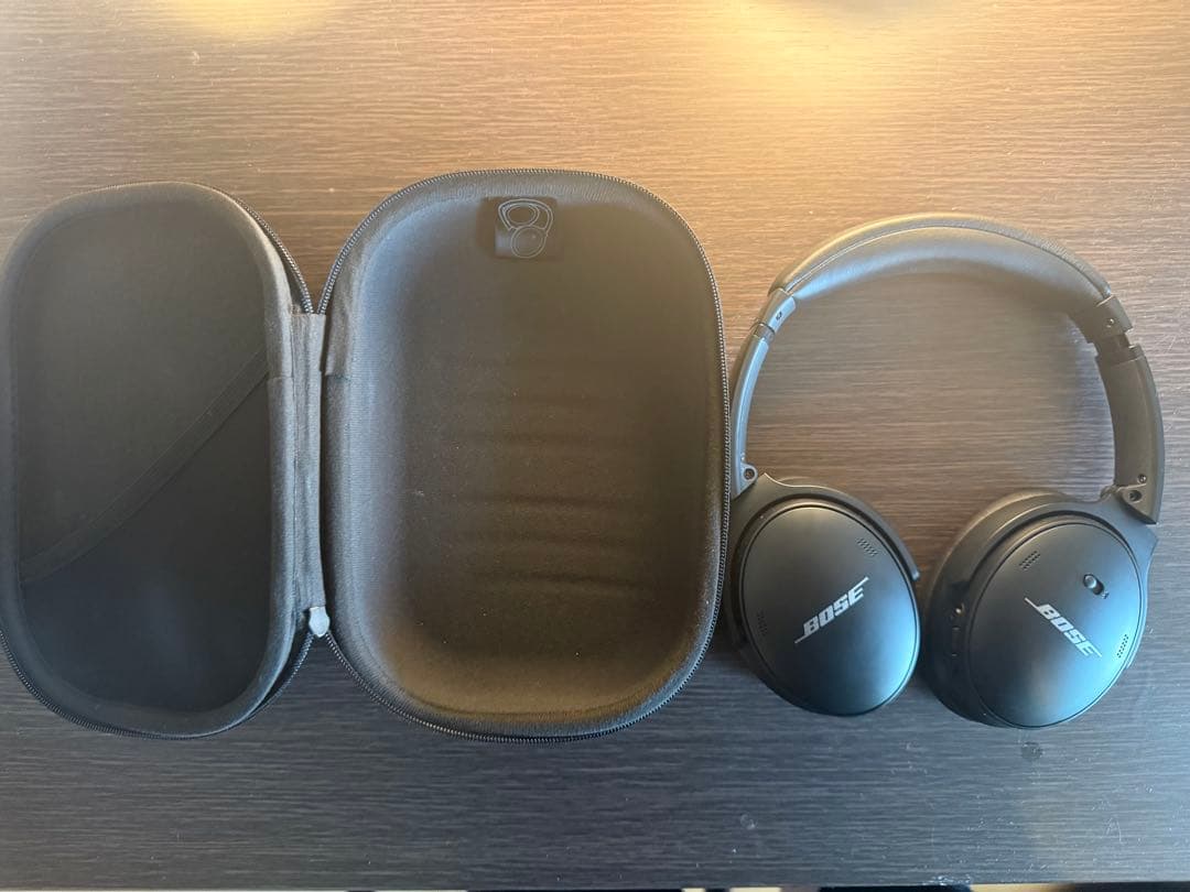 Bose ワイヤレスヘッドホン ブラック ケース付き