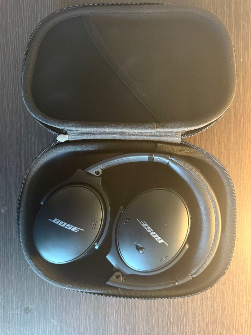Bose ワイヤレスヘッドホン ブラック ケース付き