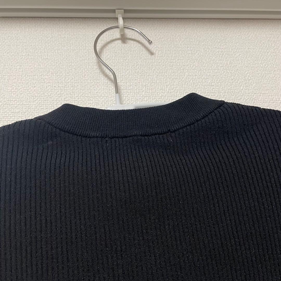 美品！UN3D. アンスリード SHORT KT CD / ショートニットカーデ