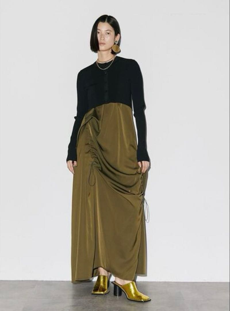 美品！UN3D. アンスリード SHORT KT CD / ショートニットカーデ