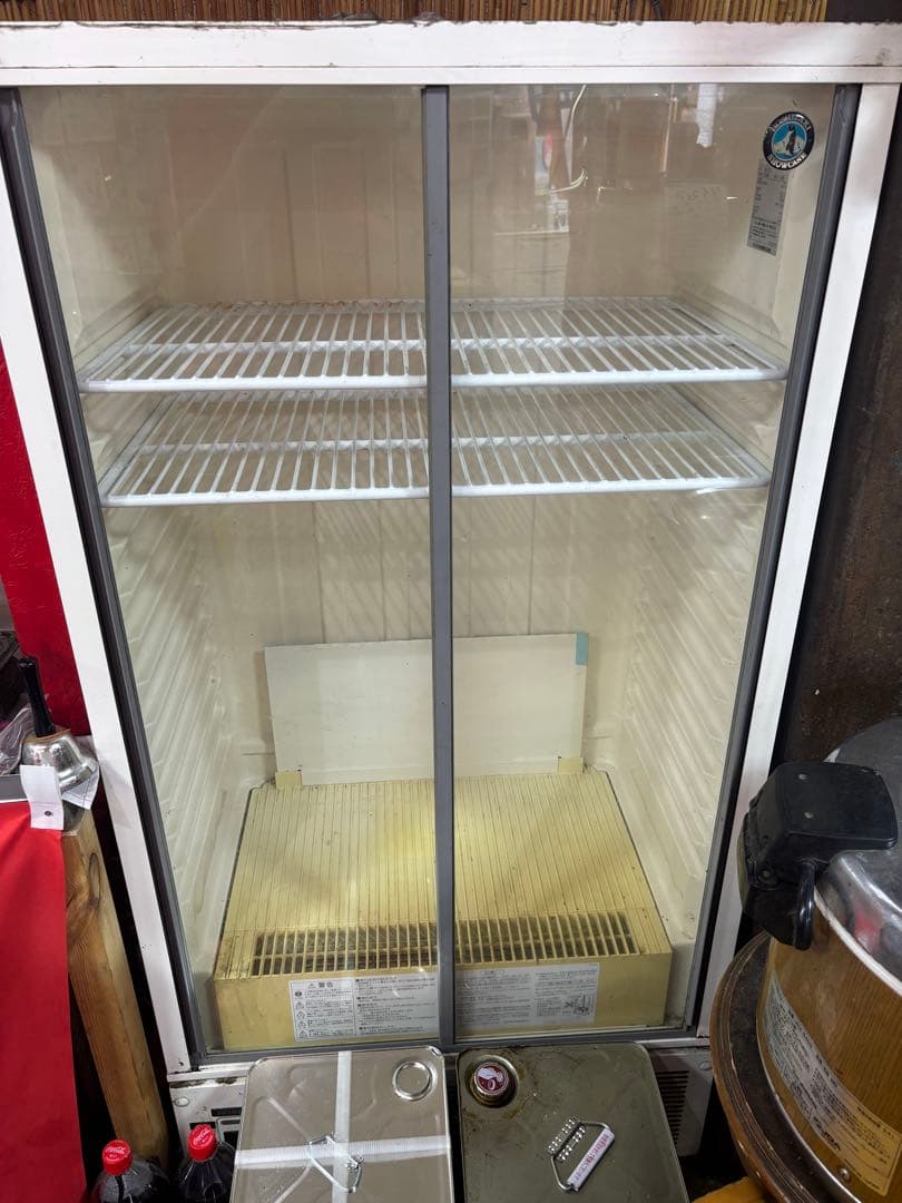 最終値下げ！中古ホシザキ小形冷蔵ショーケース SSB-70CT