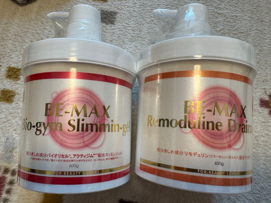 BE-MAX プロジムスリミング & リモデュリンドレナージェル 各600g