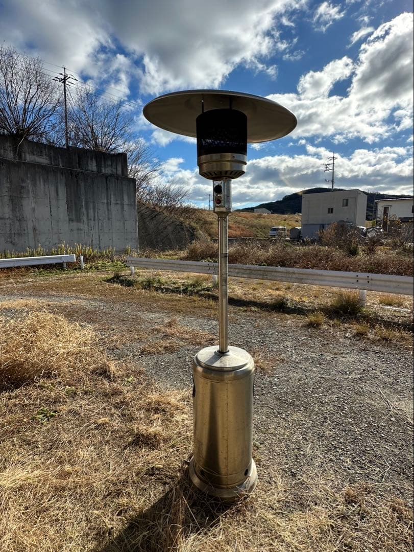 屋外用 パティオヒーター ガスヒーター ステンレス製