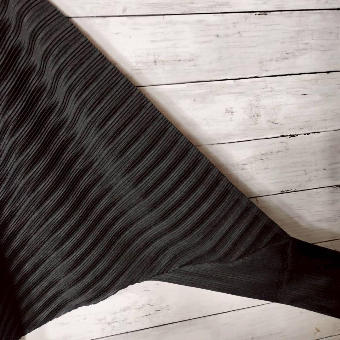 プリーツプリーズ イッセイミヤケ 長袖カットソー ハーフムーン 半円