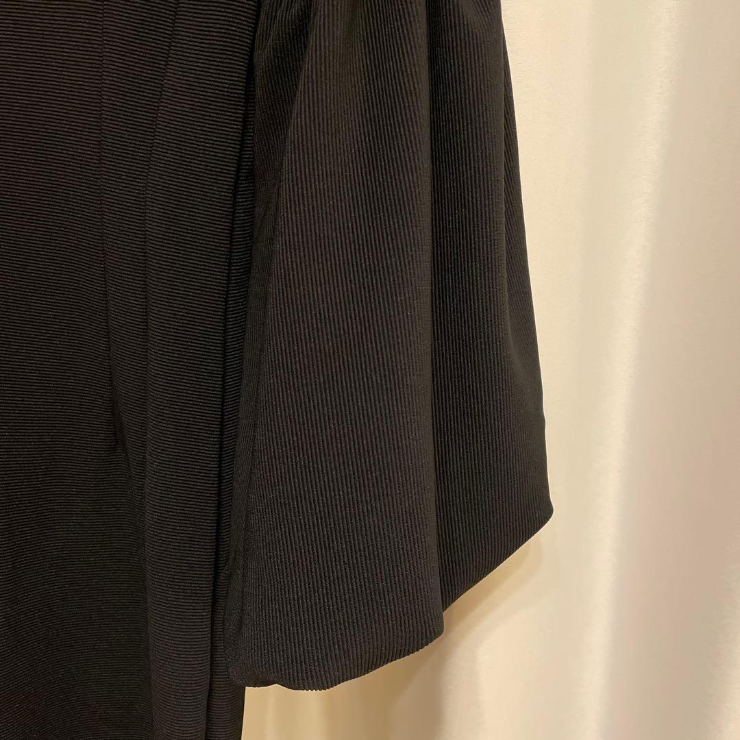 【L'Or】Balloon Sleeve Dress ブラック