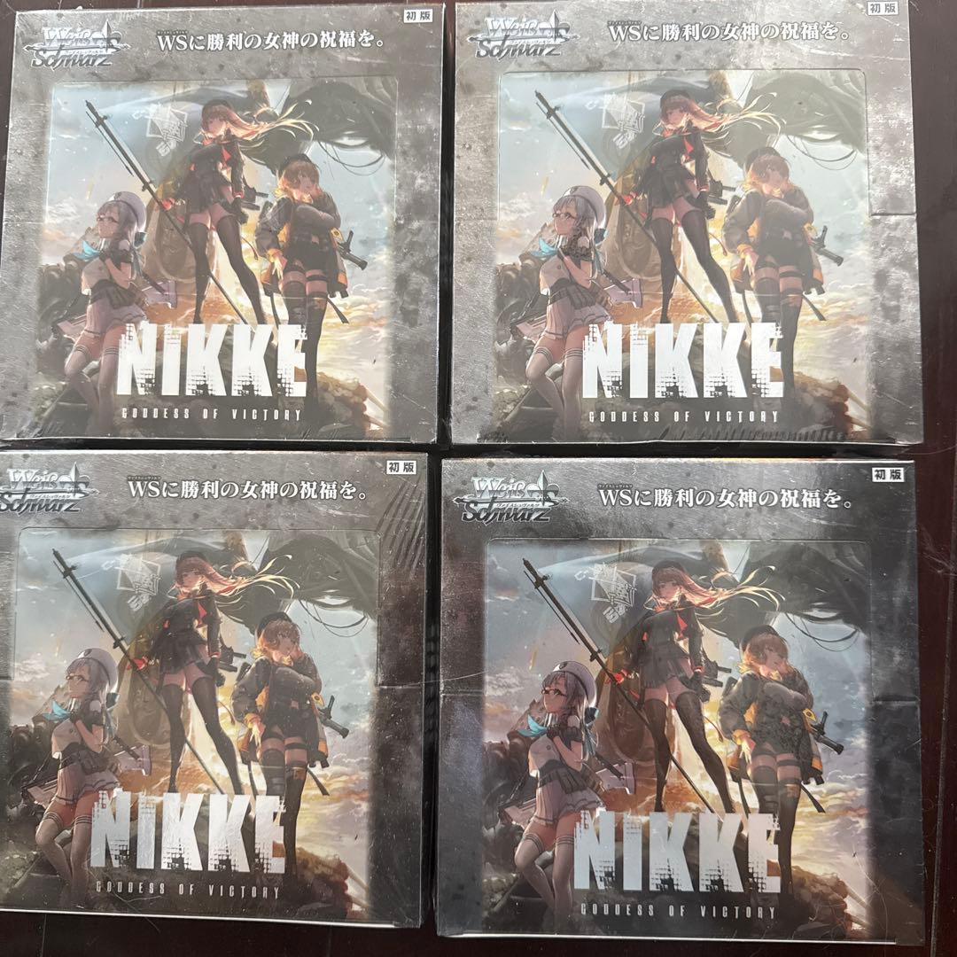 NIKKE ヴァイスシュヴァルツ　4BOX シュリンク付き