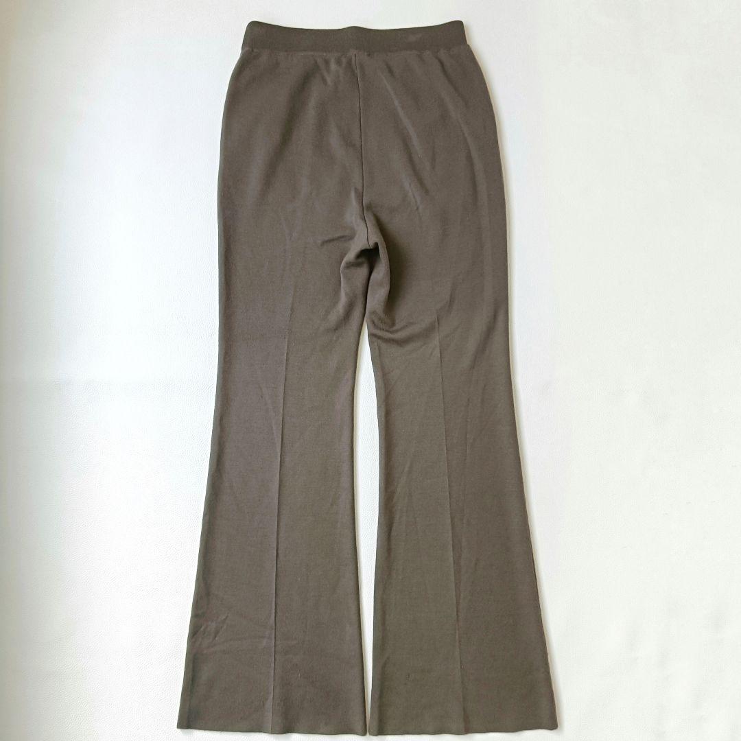 美品✨《ドゥーズィエムクラス》refinedニットパンツ フレア 定価5.6万