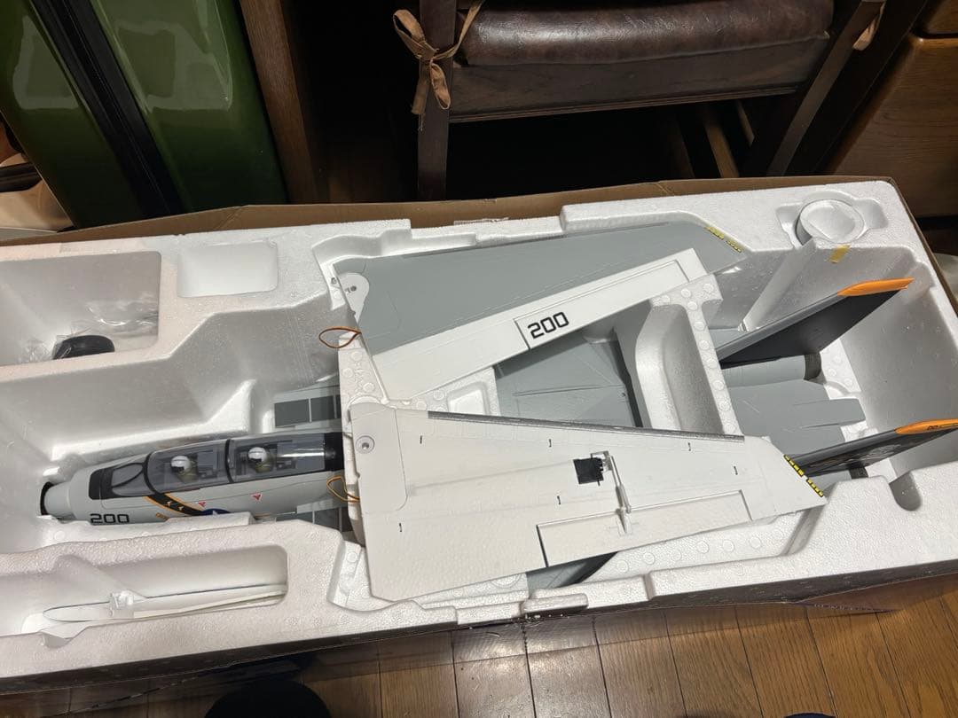 ラジコン飛行機Xfly F14 Twin 40mm PNPキット