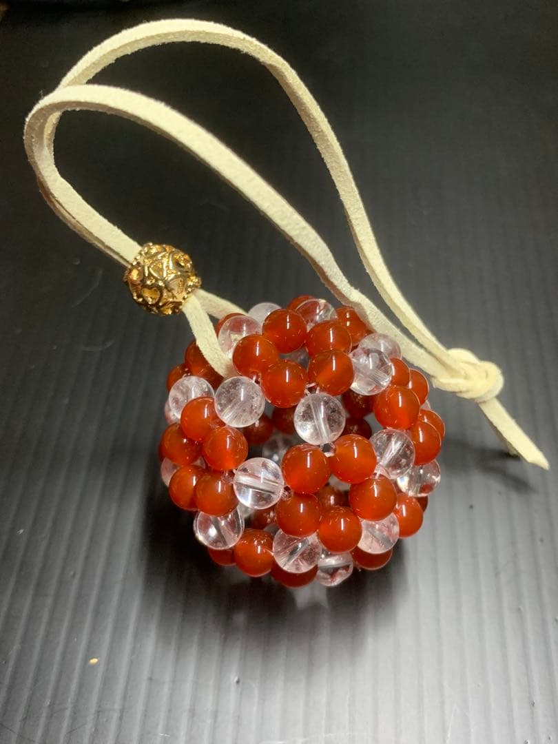 カーネリアン　フラーレン・ヘキサゴンマット