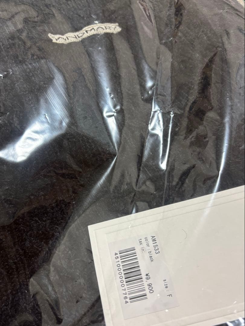 正規品 andmary Mary knit pants black