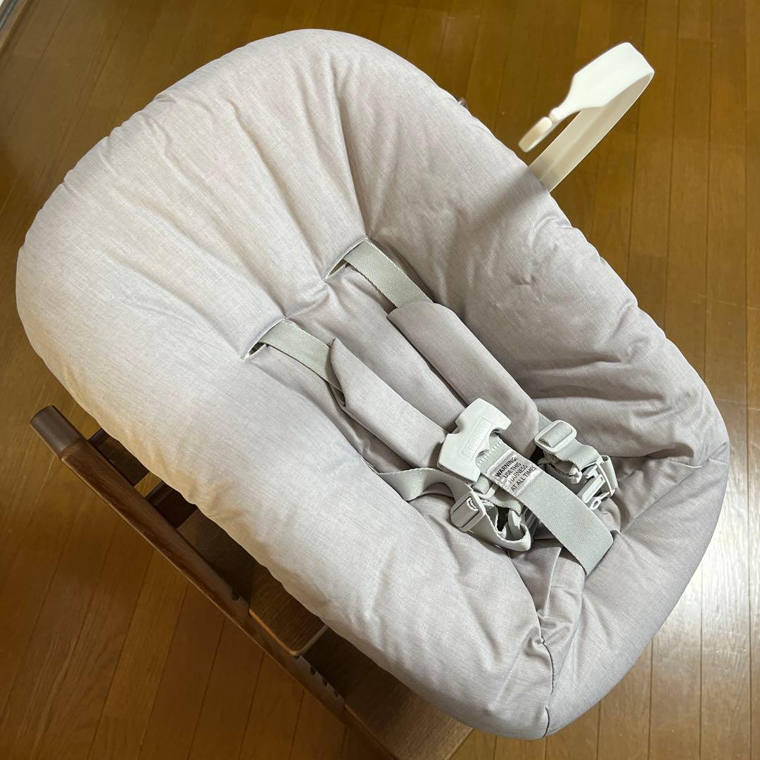 ストッケ　トリップトラップ　ニューボーンセット　グレー