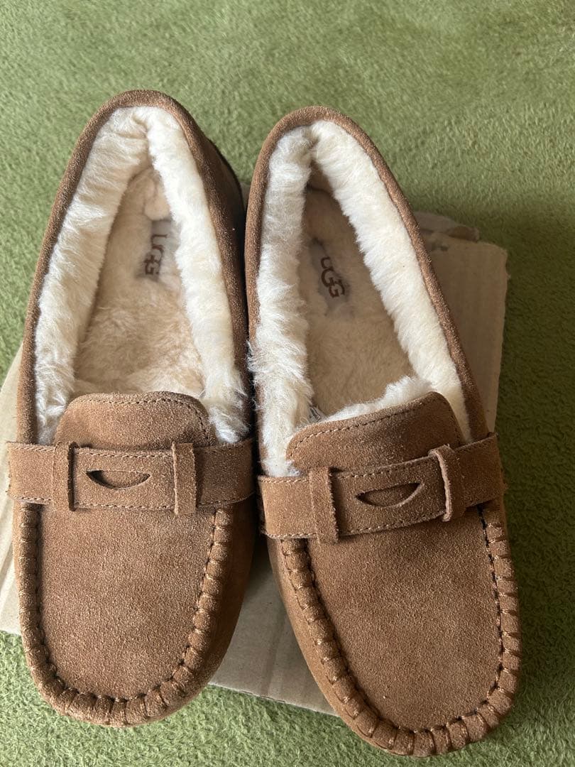 UGG ブラウン モカシン　24cm Willow Moc（ウィロー モック）