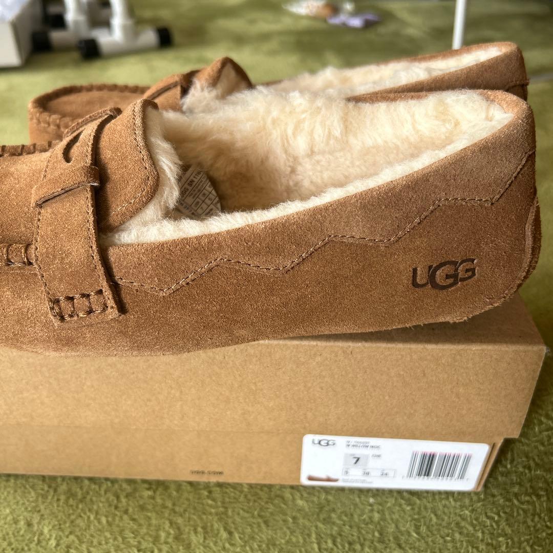 UGG ブラウン モカシン　24cm Willow Moc（ウィロー モック）