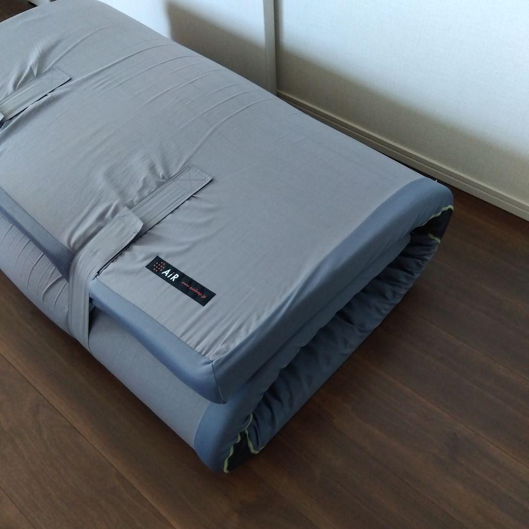 AiR01 100 ベーシックタイプ　シングル　グレー　エアー　西川　AiR