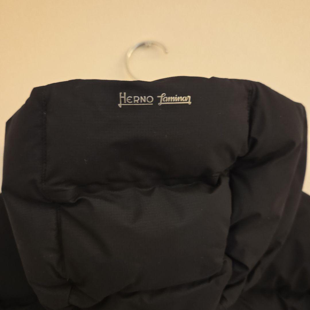 ★レア★　Herno Laminar ブラックダウンジャケット　ゴアテックス