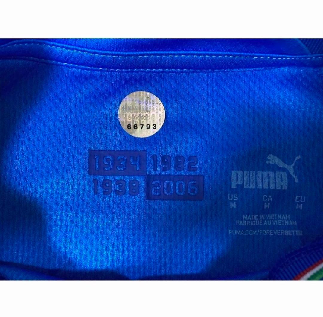 【証明書付】直筆サイン入り トッティ イタリア代表 ユニフォーム